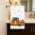 thumbnail image 5 of Fall Crop Pumpkins Kitchen Towels Set Cotton Terrycloth Decorative Kitchen Towels 16x28in Highly Absorbent Quick Dry Soft Lint Free for Kitchen Cleaning and Drying, 5 of 5