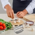 thumbnail image 7 of Stainless Steel Garlic Press Garlic Mincer Garlic Cloves Garlic Chopper, 7 of 7
