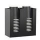 thumbnail image 3 of Billuyoard Organizador de tazas negro de 2 compartimentos para organización eficiente de tazas, estante desechable para almacenamiento de tazas Organizadores de utensilios de cocina, 3 of 6