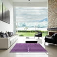 thumbnail image 7 of Ahgly Company Machine Washable Indoor Rectangle Transitional Purple Area Rugs, 2' x 3', 7 of 7