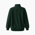 thumbnail image 5 of NominalSnug Fuzzy Fleece Sweatshirts for Women 1/4 Zip up Long Sleeve Top Loose Fit Warm Pullover Jackets with Pocket, 5 of 8