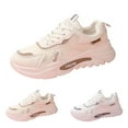 thumbnail image 2 of XIMIN Women Shoes Chunky Platform Breathable Colorful Fashion Sneakers Casual Tennis Gym Fitness Outdoor Hiking Comfortable Y2K Trendy Preppy Back to School Gift, 2 of 8