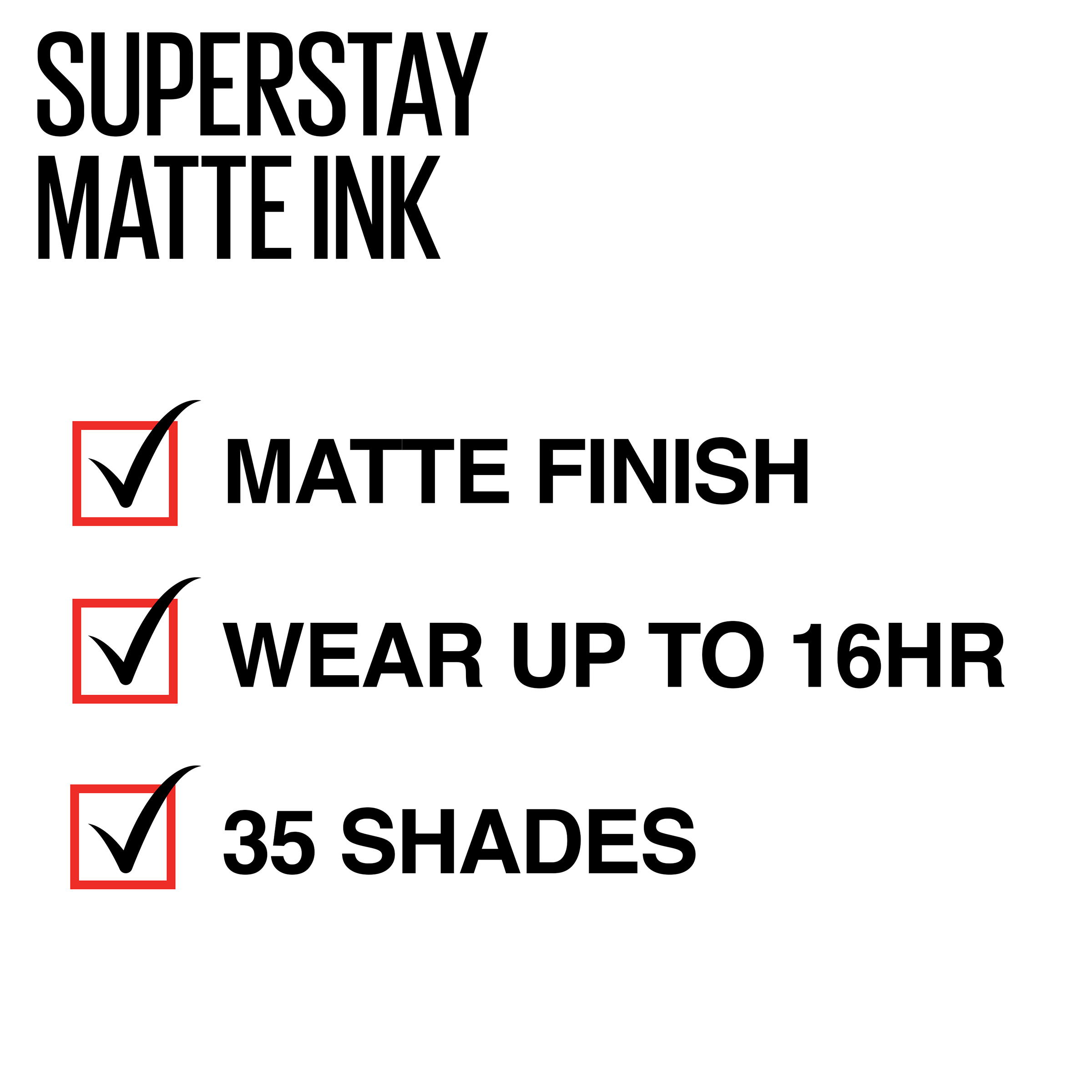 Maybelline Super Stay Matte Ink Un nude Liquid Lipstick, Philosopher - image 5 of 9