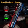 thumbnail image 5 of Linternas LED superbrillantes de 15000 lúmenes, linterna táctica recargable por USB de alta potencia con XHP99, 5 modos para acampar, senderismo, emergencias con bate UNOIU, 5 of 5