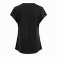 thumbnail image 6 of Women Oversized T Shirts Short Sleeve Summer Casual Loose Top Basic Tee with Pocket Fashion Casual Short Sleeve Shirts Classic Fit Crew Neck Tees Tops, 6 of 8