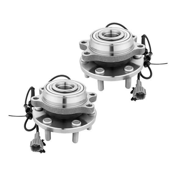 Pair of 2 Front Wheel Hub Bearing Assembly For 2005-2015 Nissan Xterra 4WD