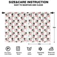thumbnail image 2 of Blackout Kids Curtains,White Cow Head Pattern Childrens Insulated Curtains Set Of 2,Bedroom Essentials,Toddler Room Decor 42x54in(106x137cm), 2 of 5