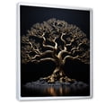 thumbnail image 2 of Designart "Dark Ambience Baobab" Tree Baobab Floater Framed Canvas Wall Art, 2 of 5