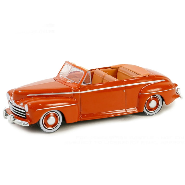 1946 Ford Super Deluxe Convertible Orange 