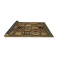 thumbnail image 2 of Ahgly Company Indoor Square Oriental Brown Modern Area Rugs, 7' Square, 2 of 4