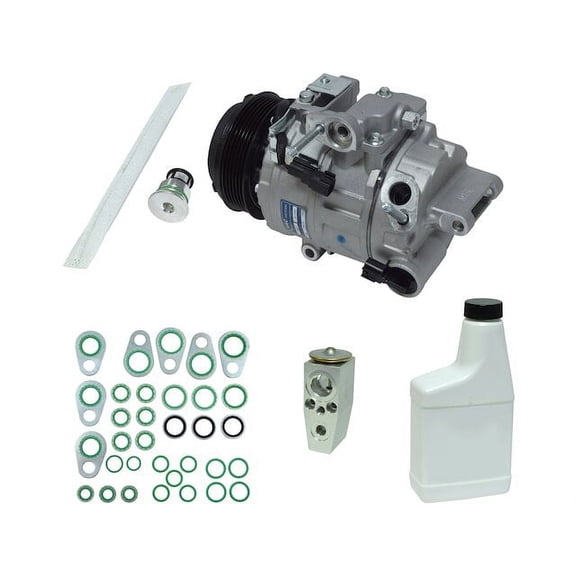 A/C Compressor Kit - Compatible with 2016 - 2019 Ford Explorer 3.5L V6 VIN 8 MFI Naturally Aspirated 2017 2018