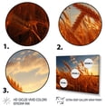 thumbnail image 3 of Designart "Harvesting Gold in Canada II" Farmhouse Metal Wall Art Set, 3 of 5