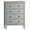 GRAY, variant on From the Tree Furniture Solid Pine Wood 4-Drawer Dresser for Bedroom Clothes Storage