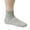 Gray, variant on Debra Weitzner Diabetic Ankle Socks Mens Womens Non-binding Socks Loose Fit 12 Pairs Grey