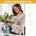 thumbnail image 2 of Reusable 5"Metal Flower Arrangers Grid Steel Bouquets Fixation Tool, 2 of 8