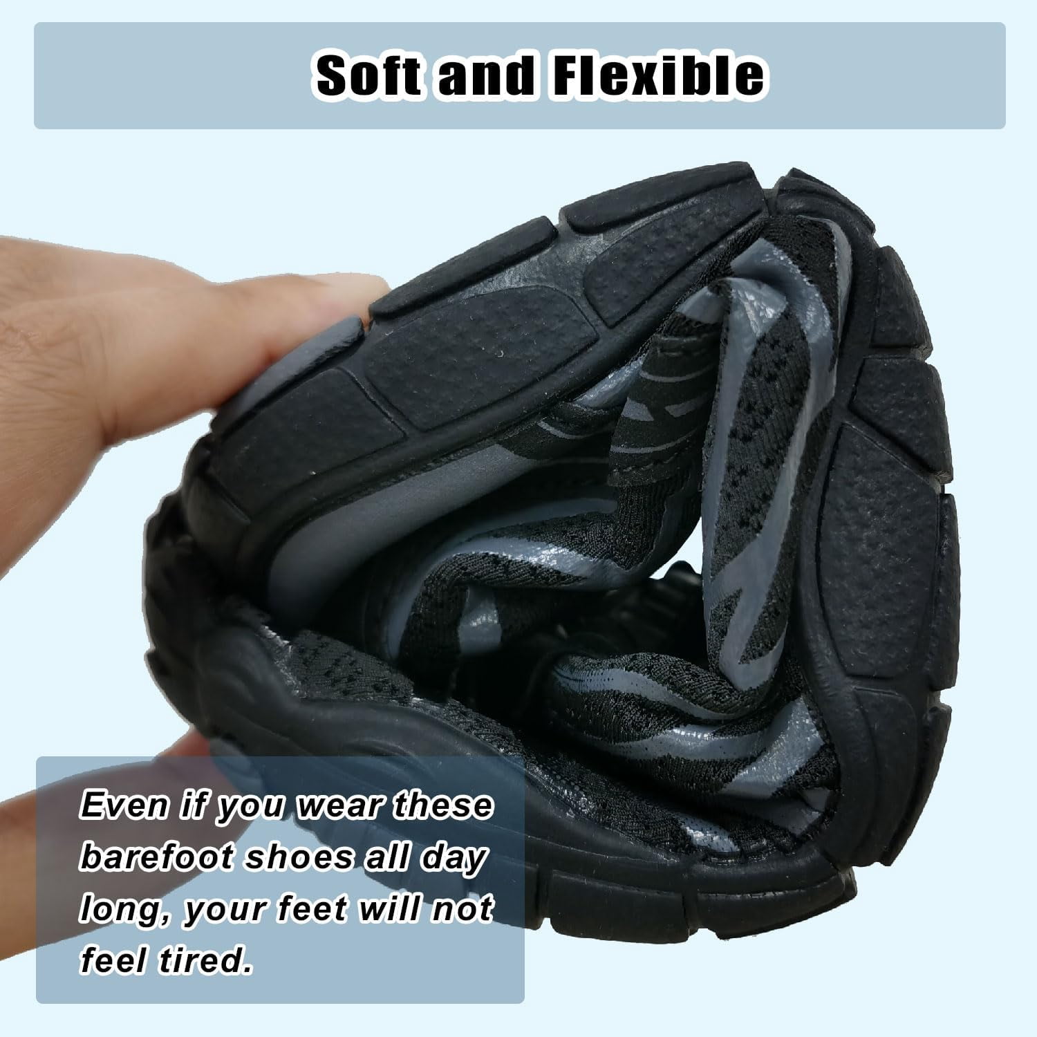Hike Footwear Barefoot Shoes for Women Men, Pro Barefoot Shoes with Wide Toe Box for Hiking, Walking, Healthy & Non-Slip Lightweight Breathable Barefoot Shoes Unisex