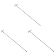 3pcs Stainless Steel Overhead Stirrer Electric Stirring Rod Stir Sticks Blender for Industry Agriculture Health Scientific Research Labs 30X4. 5X1CM