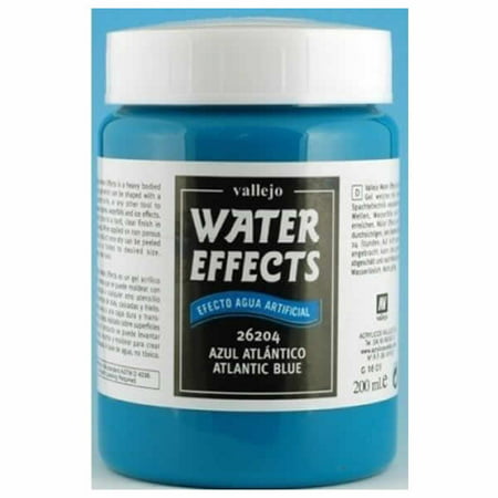 Water Effects Atlantic Blue Acrylic Gel 200ml Vallejo Paints