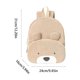 thumbnail image 3 of Mochila Infantil – Mini Mochila de Pana Suave para Niños, Ideal para Preescolar, Jardín de Infancia y Salidas Informales | Mochila Ligera con Correas Ajustables para Niños y Niñas., 3 of 6
