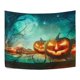 thumbnail image 2 of Tapiz de Arboles Y Calabazas Halloween ABPHQTO decoración colgante de pared 128x150 cm, 2 of 4