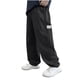 thumbnail image 2 of Cowsor Boy's Casual Cargo Pants Workout Joggers Stretch Sweatpants Hiking Drawstring Tactical Pants with Multi Pockets, 2 of 7