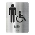 thumbnail image 4 of Letrero de baño, letrero de baño, tablero de señalización, letrero de baño , letrero de inodoro moderno para hombres y mujeres, supermercado, Estilo A, 4 of 8