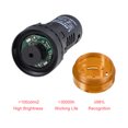thumbnail image 3 of Uxcell Plastic AC/DC 24V Flashing LED Indicator Lights Yellow 1 Pack, 3 of 7