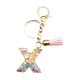 thumbnail image 1 of Keychain Bag Accessories Cute Accessories Keychain Ladies Initials Keychain Women's Bag Pendant, 1 of 2