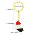 thumbnail image 3 of Exquisite Iraq Flag Keyring Long Lasting Iraq Map Keychain Non Fading Steel Key Holder Suitable for Travelers, 3 of 9