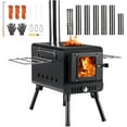 thumbnail image 1 of Deerfamy Portable Tent Stove with Chimney - Outdoor Heating & Cooking, 1 of 8