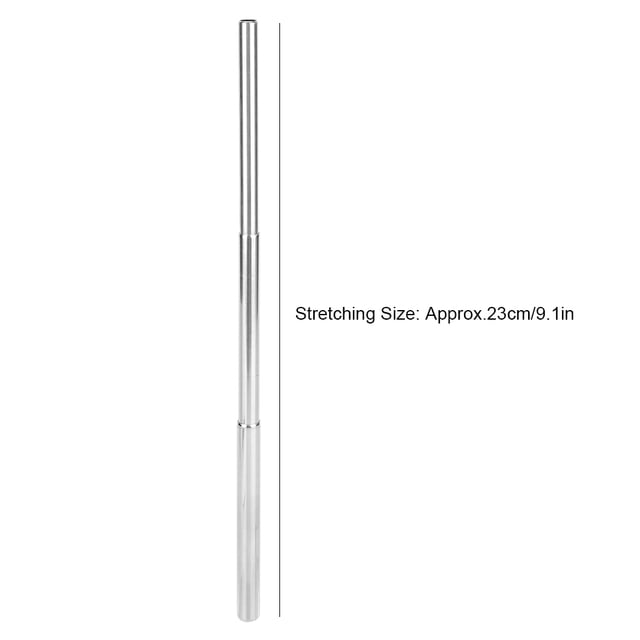 Acero Inoxidable Portátil Pajita Reutilizable Tubo Telescópico de Acero Inoxidable 304 con Cepillo de Limpieza para Beber café Leche TeaPink ANGGREK Otros