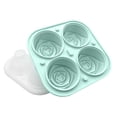 thumbnail image 6 of Rose Ice Tray, Silicone Spherical Ice Mold, Food-Grade Ice Ball Maker for Cocktail Whiskey, 10x10 cm, 6 of 8
