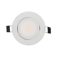 thumbnail image 3 of Focos LED antideslumbrantes regulables AC220V 110V Foco de techo LED empotrado de aluminio COB Lámpara de techo, 3 of 5
