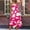Hot Pink, variant on LOVZFMLL Dresses Women Woman Fashion Summer Beach Printing Pockets Tank Round-Neck Sleeveless Tank Dresses