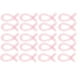 thumbnail image 2 of Bobinas de encuadernación en espiral de 20 piezas, 30 hojas de plástico ABS, lomos de encuadernación en espiral para trabajos de papelería, color rosa, 2 of 8