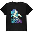 thumbnail image 1 of Floss Like A Boss Flossing Unicorn T-Shirt Jeunesse Danse, 1 of 1