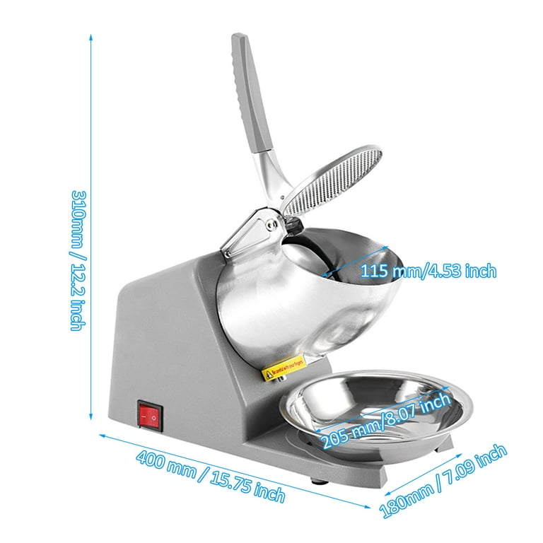 Hawaiian Shaved Ice S900A Blade and Clear Mold Accessory Kit 