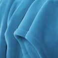 thumbnail image 4 of SEDONA HOUSE Flannel Fleece Blanket, Twin Size 60 x 80 Inches, Teal, 4 of 8