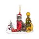 thumbnail image 2 of Herunwer Christmas Ornament Lovely Tree Gift Ornament Christmas Tree Hanging Party Decor, 2 of 3