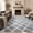 Gray & White, variant on UNTIMATY 8'x10' Area Rugs for Living Room Bedroom, Black & White