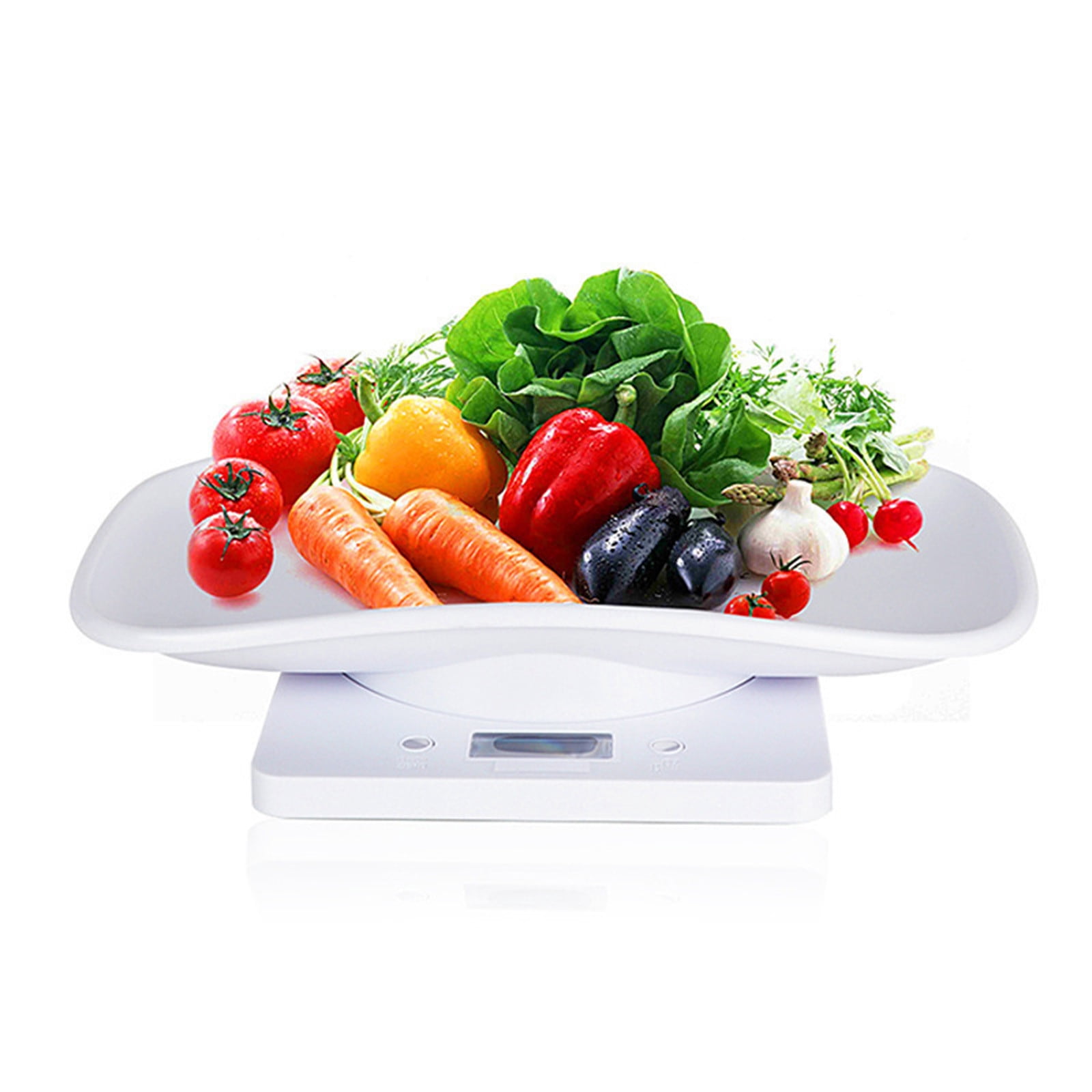 Digital Scale 10kg/1g LCD Display Hold Function Multifunctional for Baby Pet Food Packages Luggage with g/ml/oz/lb Units