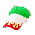 thumbnail image 1 of Gorra con visera y pelo sintético, ligera, para hombre, gorra de béisbol con visera a moda., 1 of 8