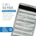 thumbnail image 4 of Host Insta-Chill Slim Can Sleeve for Beer, Soda, Seltzer, Juice Cans, Gray, 4 of 7