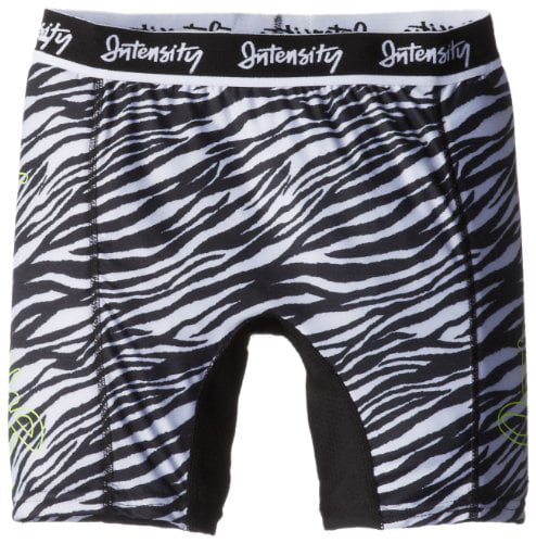 Zebra/Black/Green G 11 Intensity Girl's Fastpitch Slider Shorts Small 