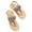 Khaki, variant on AnuYalue Rhinestone Womens T-Strap Sandals Arch Support Slingback Sandals Summer Beach Boho Shoes Ankle Strap Thong Elastic Flat Sandals