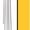 Golden Yellow, variant on Rainbow Colors Outdoor Rectangle Feather Banner Flag Sign with Pole Kit and Ground Spike