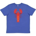 thumbnail image 3 of Inktastic Lobster Distressed Ocean Creature Youth T-Shirt, 3 of 5