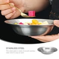 thumbnail image 2 of OULII Camping Plate Bowl Stainless Steel Easy to Wash Shatterproof 1Set, 2 of 8