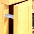 thumbnail image 4 of Unique Bargains Magnetic Touch Catch Latch Push To Open System Damper Buffer for Cabinet Door Cupboard White 2Sets, 4 of 4
