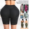 thumbnail image 4 of Womens Butt Lifter Panties Padded Underwear Seamless Booty Pads Hip Enhancer Lace Shapewear Shorts, 4 of 7